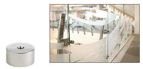 CRL 316 2" Diameter by 1" Long Standoff Base