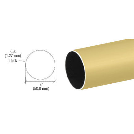 CRL 2" Diameter Round .050" Tubing - 236"