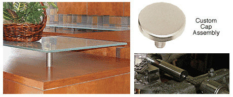 CRL 316 2-1/4" Diameter Custom Standoff Cap Assembly