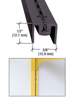 CRL 36" Aluminum Wall Standard