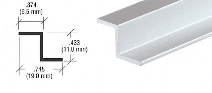 CRL Z-Bar Aluminum Channel