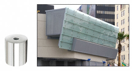 CRL 316 Standoff Base 1-1/2" Diameter by 1-1/2" in Length