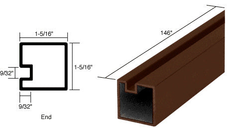 CRL Extrusion - 72" or 146" Additional Image - 10