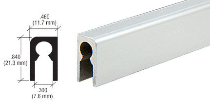 CRL Vertical Sliding Door Extrusion *DISCONTINUED*