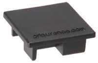 CRL Counter Post Flat Top Cap for Sculptured Style Posts