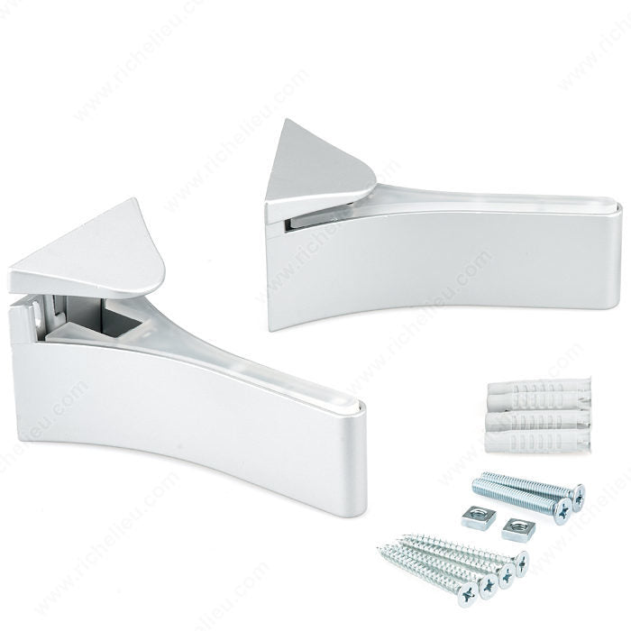 Flat Glass/Wood Wall Shelf Support