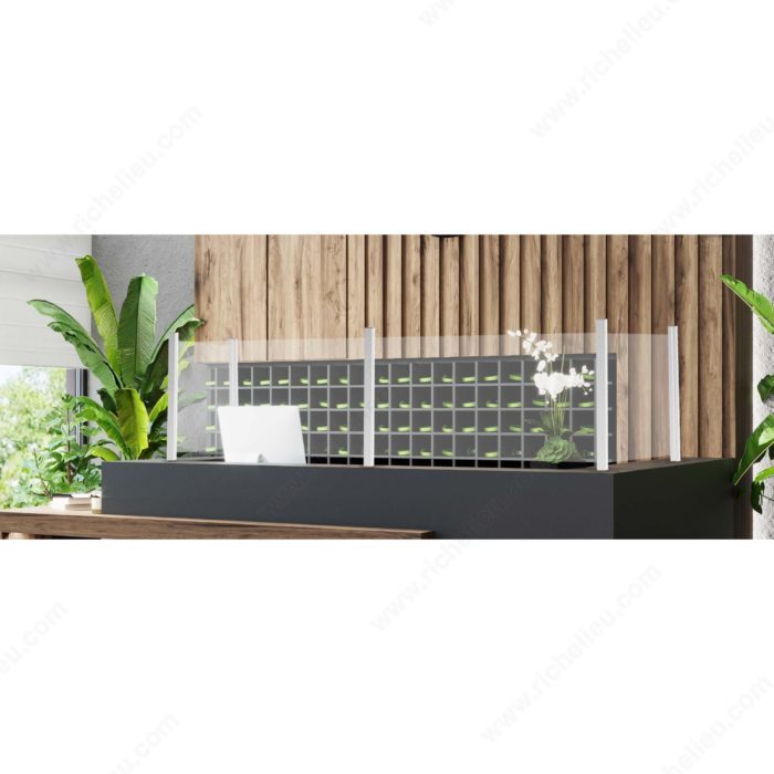 Corner Partition Post