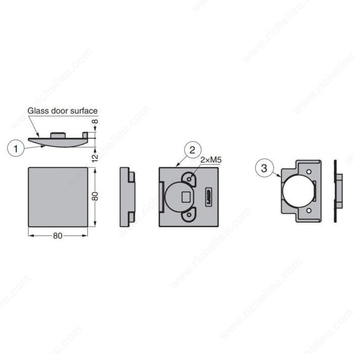 J95 Decorative Mounting Faceplate