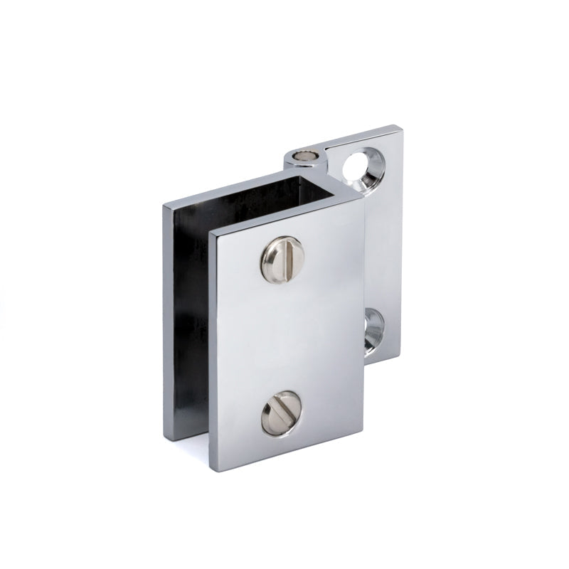 FHC Mini Wall Mount Set Screw Hinges For 3/16" To 1/4" Glass Additional Image - 1