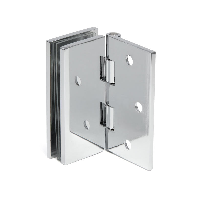 FHC Double Wall-To-Glass Hinges For 1/4" To 5/16" Glass Additional Image - 2