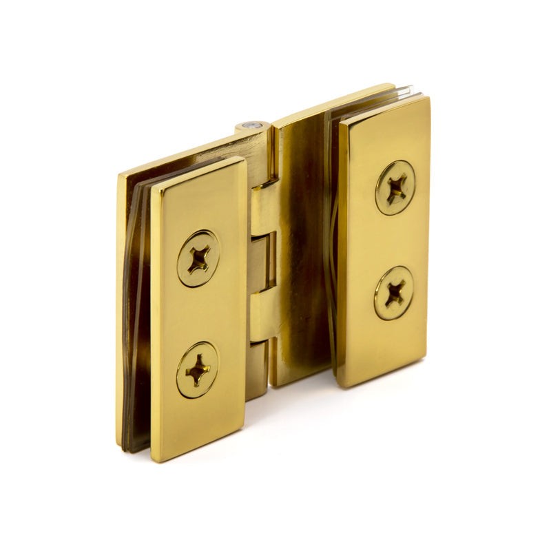 FHC Double 90 Degree Glass-To-Glass Hinges For 1/4" To 5/16" Glass Additional Image - 5