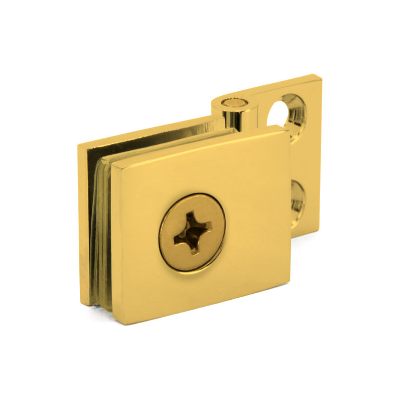 FHC Single Swing Wall-To-Glass Hinges For 1/4" To 5/16" Glass Additional Image - 3