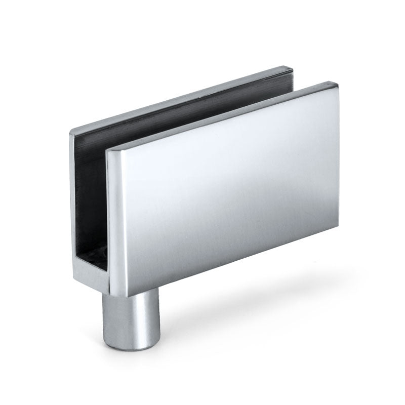 FHC Wide Glass Door Pivot Hinges For 1/4" To 5/16" Glass - Chrome - 2pk