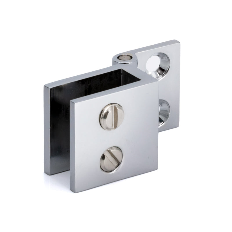 FHC Small Wall Mount Set Screw Hinges For 1/4" To 5/16" Glass Additional Image - 2