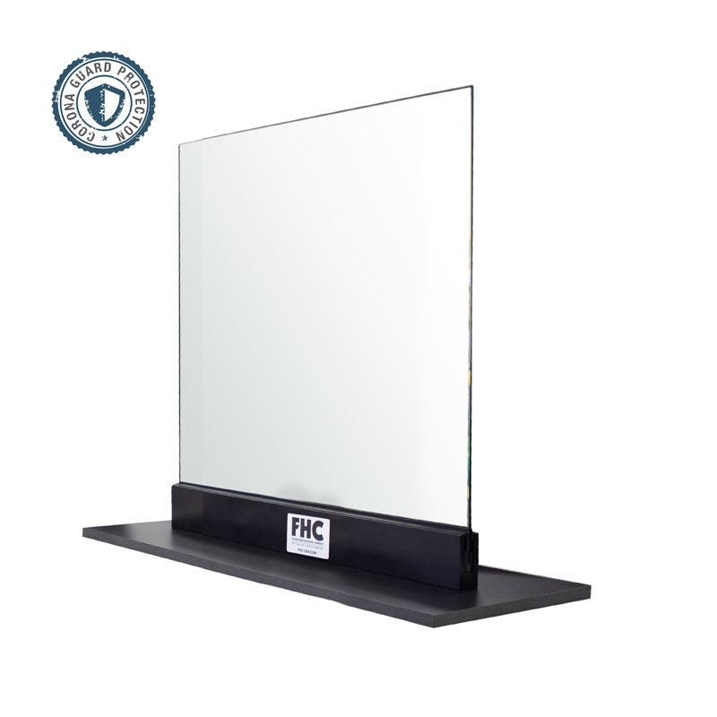 FHC Corona Guard Screen/Partition Kit - 20" Wide X 26-5/8" Tall - 1/4" Glass