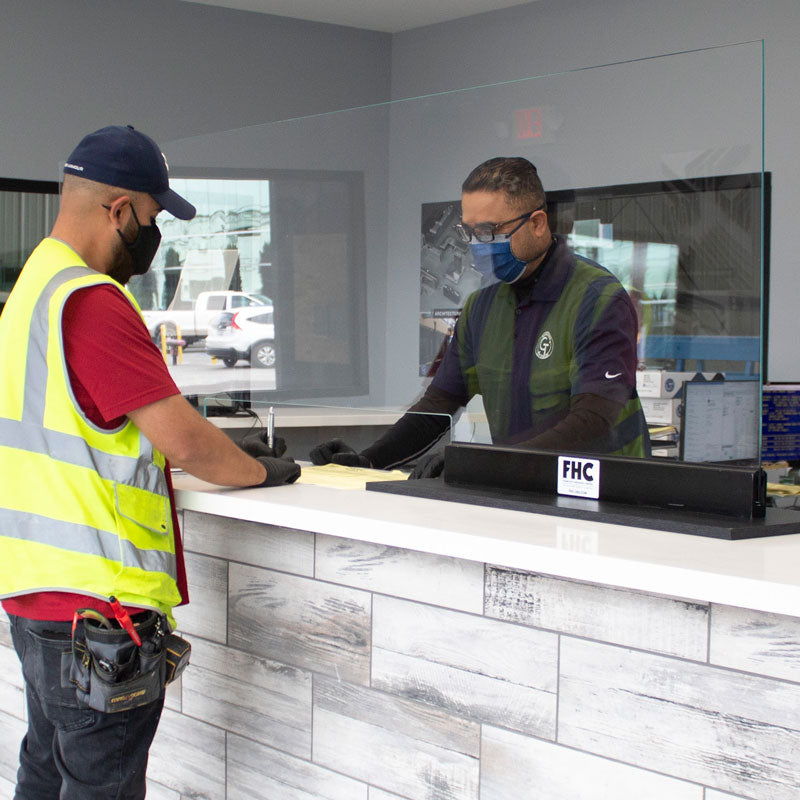 FHC Corona Guard 42" Wide Screen/Partition Kit - NO GLASS