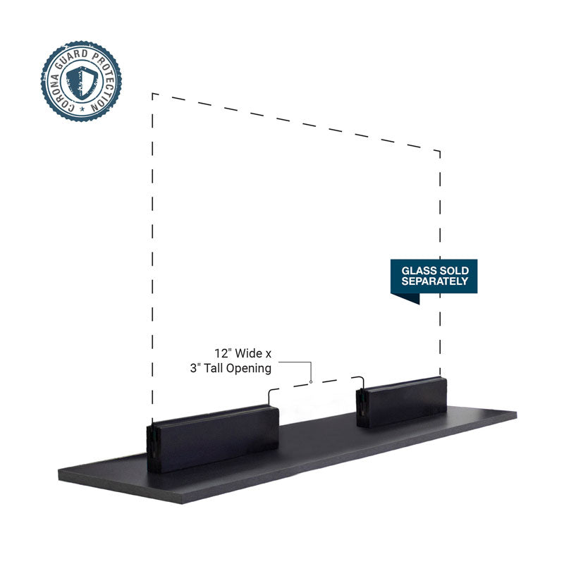 FHC Corona Guard Wide Screen/Partition Kit - NO GLASS Additional Image - 7