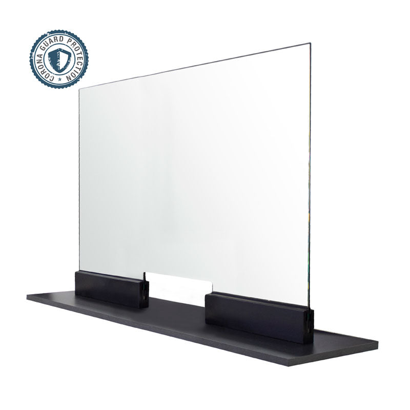 FHC Corona Guard Screen/Partition Kit - 26-5/8" Tall - 1/4" Glass Additional Image - 11