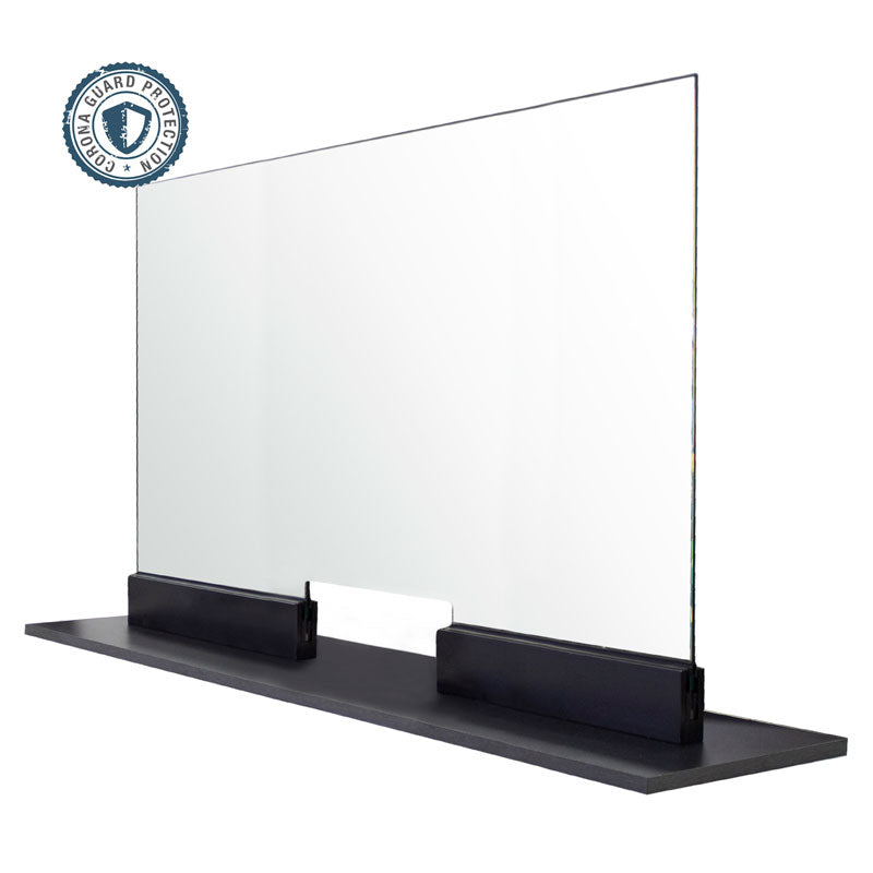 FHC Corona Guard Screen/Partition Kit - 26-5/8" Tall - 1/4" Glass Additional Image - 13