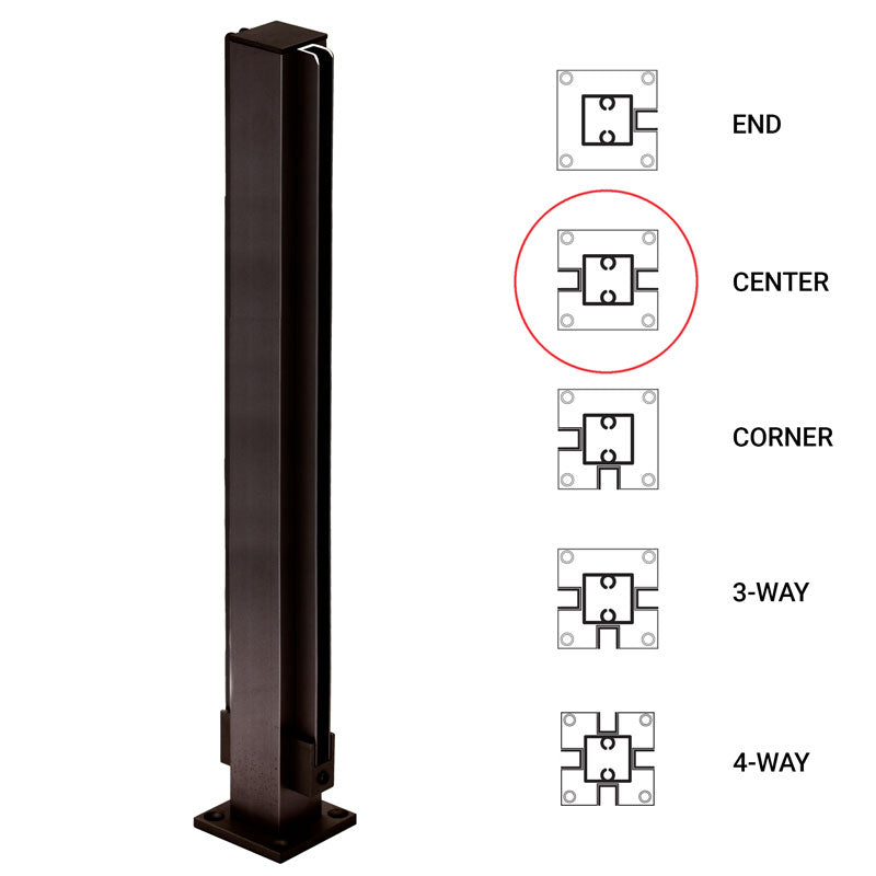 FHC 18" Center 1" Air Space Partition Post