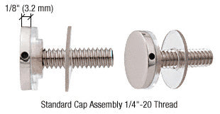 CRL 316 3/4" Diameter Standoff Cap Assembly