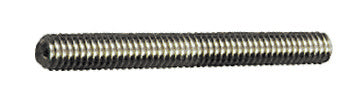 CRL Zinc Threaded Rod for 3/4" and 1" Standoffs