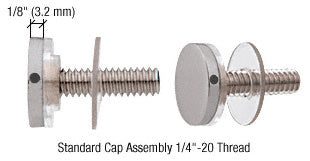 CRL 316 3/4" Diameter Standoff Cap Assembly