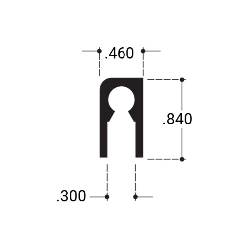 FHC Aluminum Vertical Sliding Door Extension For Showcases 144" Length