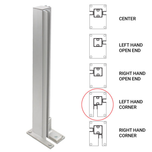 FHC Heavy Duty Partition Post Additional Image - 3