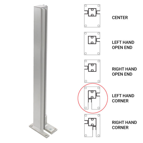 FHC Heavy Duty Partition Post Additional Image - 17