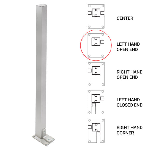 FHC Heavy Duty Partition Post Additional Image - 38