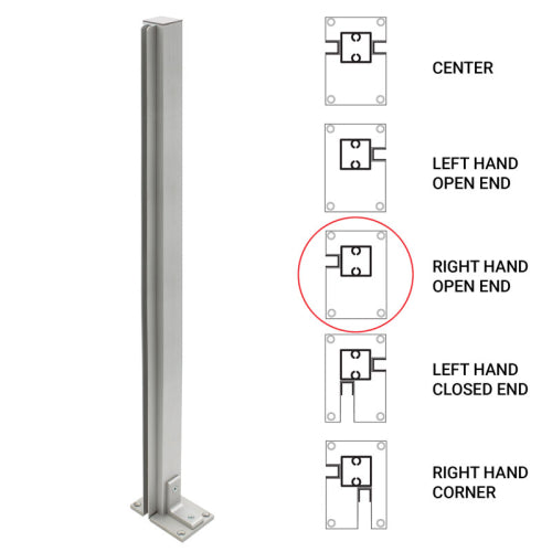 FHC Heavy Duty Partition Post Additional Image - 39