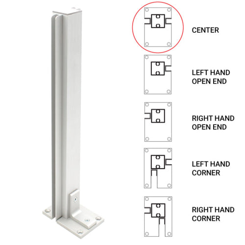 FHC Heavy Duty Partition Post Additional Image - 1