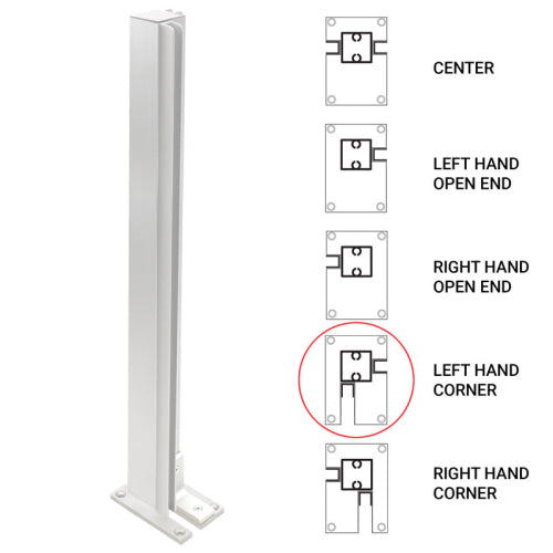 FHC Heavy Duty Partition Post Additional Image - 18