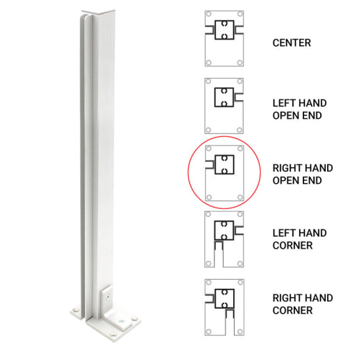 FHC Heavy Duty Partition Post Additional Image - 27