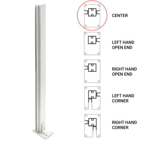 FHC Heavy Duty Partition Post Additional Image - 30
