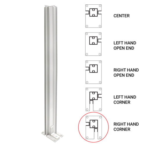 FHC Heavy Duty Partition Post Additional Image - 35