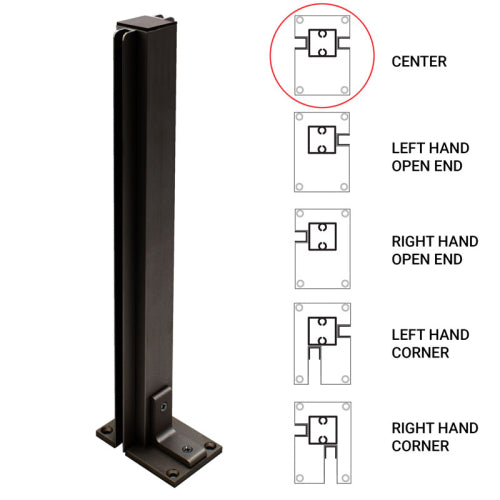 FHC Heavy Duty Partition Post Additional Image - 2