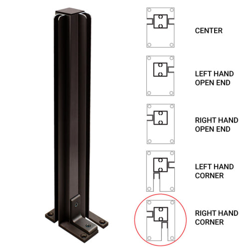 FHC Heavy Duty Partition Post Additional Image - 8
