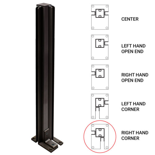 FHC Heavy Duty Partition Post Additional Image - 22