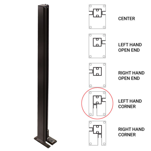 FHC Heavy Duty Partition Post Additional Image - 36