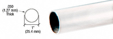CRL Stainless 1" Diameter Round .050" Tubing - 236"