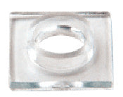 CRL Clear 3/4" Square Washer with Sleeve