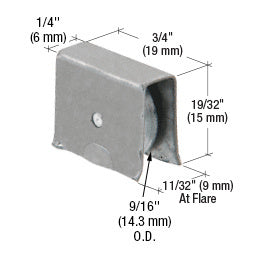 CRL Heavy-Duty Ball Bearing Wheels – Pack Of 10 For Sliding Glass Door H-Bars, Up To 15 Sq Ft Panels - View #3