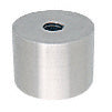 CRL 316 Clad Aluminum 2" Diameter by 1-1/2" Long Standoff Base