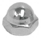 CRL 3/8"-16 Acorn Cap Nut for 1-1/2" and 2" Standoffs