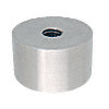 CRL 316 Clad Aluminum 2" Diameter by 1" Long Standoff Base