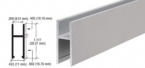 CRL Aluminum MC610 H-Bar