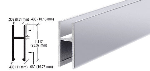 CRL Aluminum MC610 H-Bar