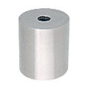 CRL 316 Clad Aluminum Standoff Base 1-1/2" Diameter by 1-1/2" Long